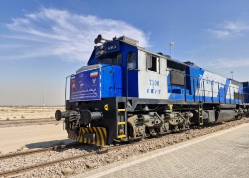 ورود اولین قطار روسی به بندر خشک ریلی تهران