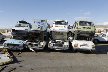 اسقاط حدود ۷۰۰ هزار خودروی فرسوده از سال ۹۷ تاکنون