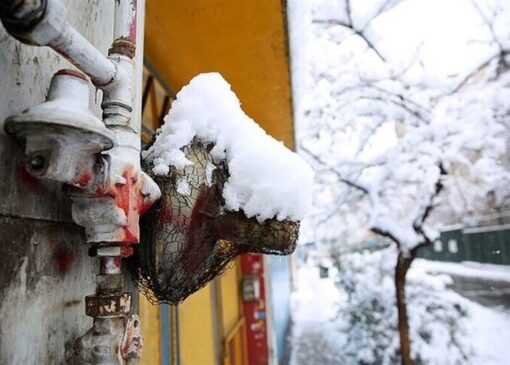 رکورد مصرف گاز همزمان با سفیدپوش شدن شهرها